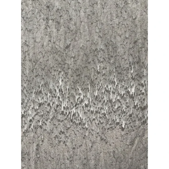 Annie Turbin Hand Dyed Watercolor Print Top Multi Taupe Sz 2 / Medium LS‎ Top - Picture 2 of 7